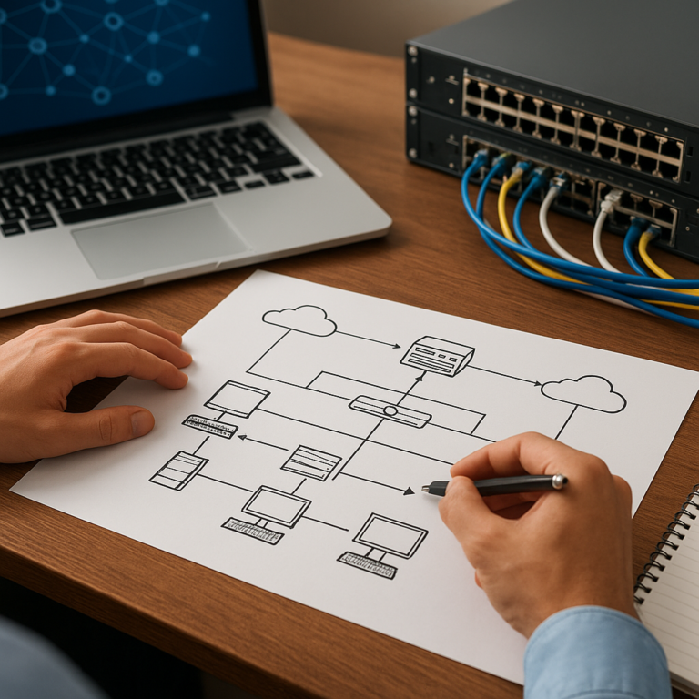 Read more about the article Planowanie sieci teleinformatycznych