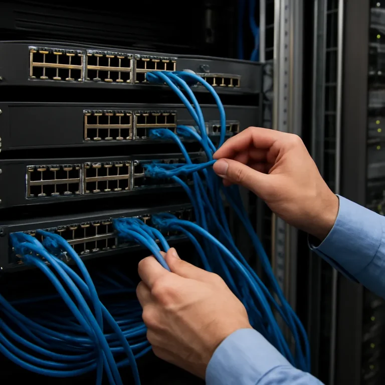 Read more about the article Instalacja sieci komputerowej